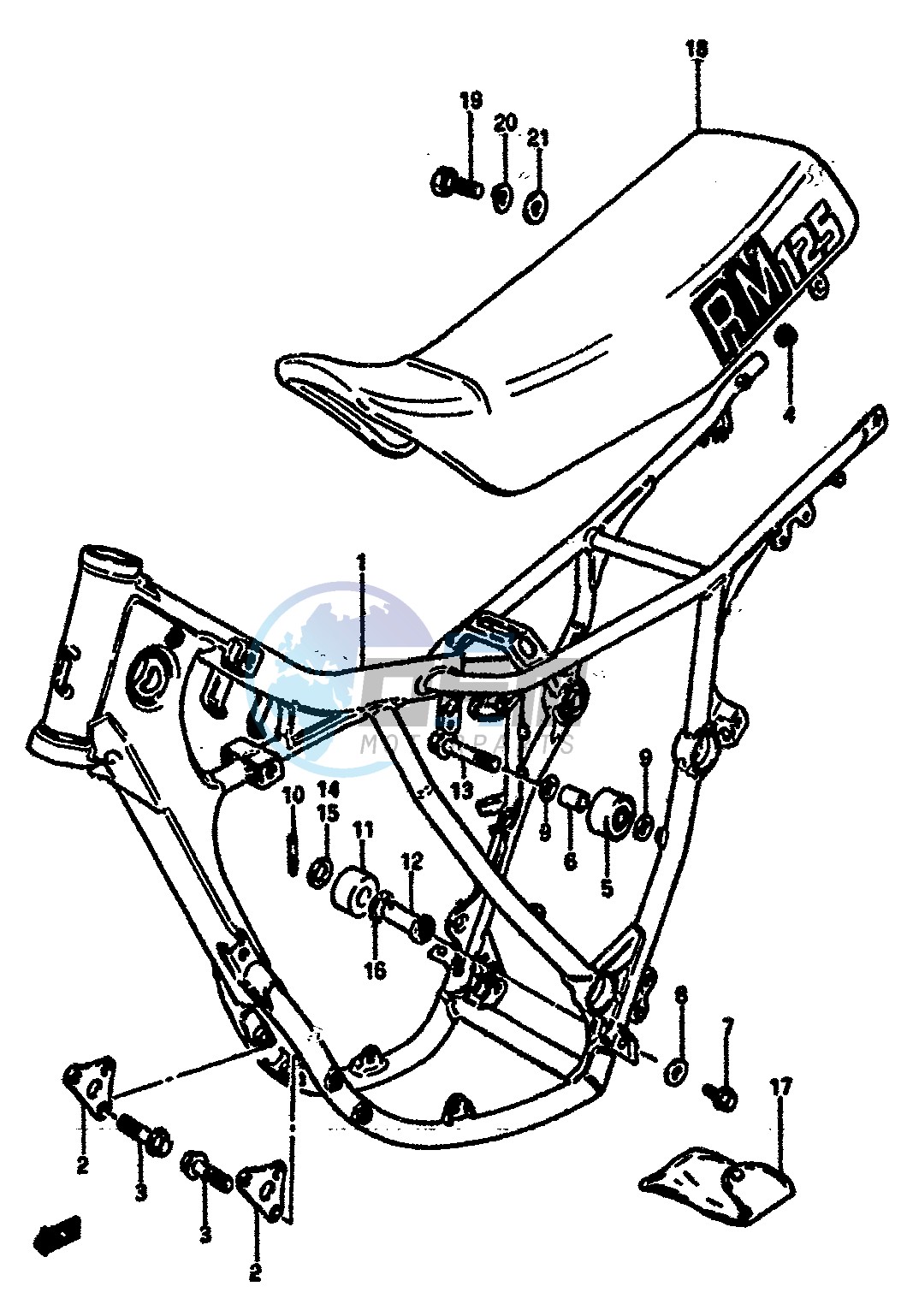 FRAME-SEAT