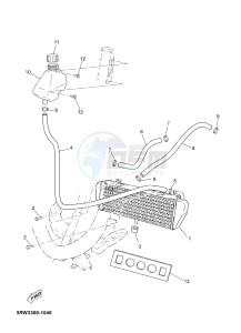 CS50 JOG R (2ADD 2ADD 2ADD) drawing RADIATOR & HOSE