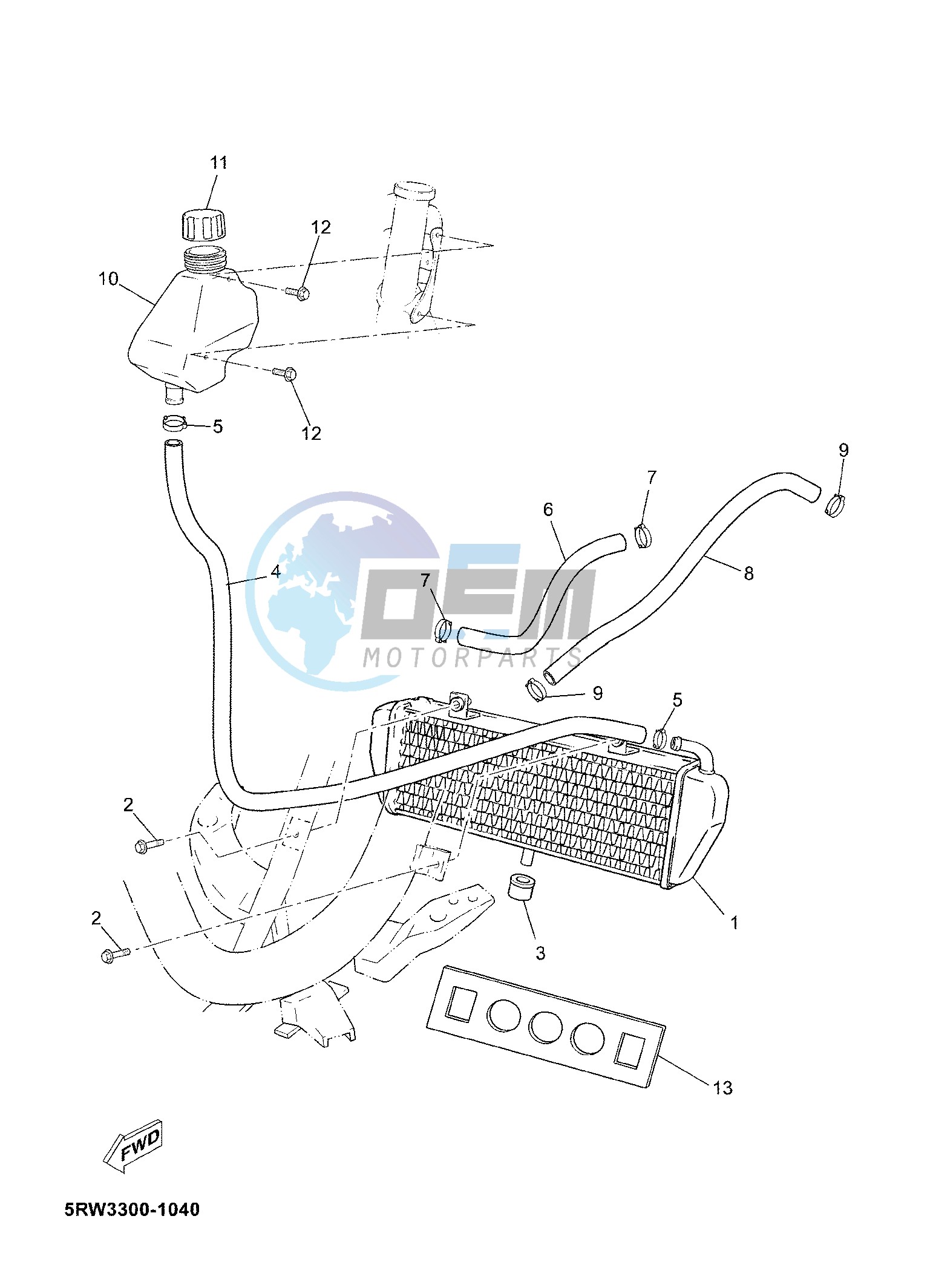 RADIATOR & HOSE