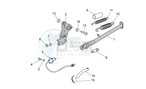 Breva 1200 drawing Stands