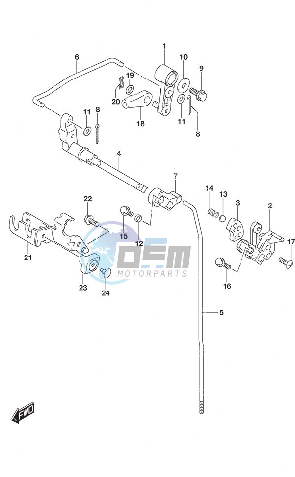 Clutch Rod Remote Control