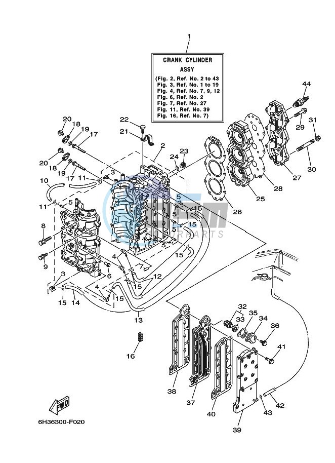 CYLINDER--CRANKCASE