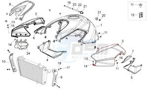 Shiver 750 USA USA drawing Central body