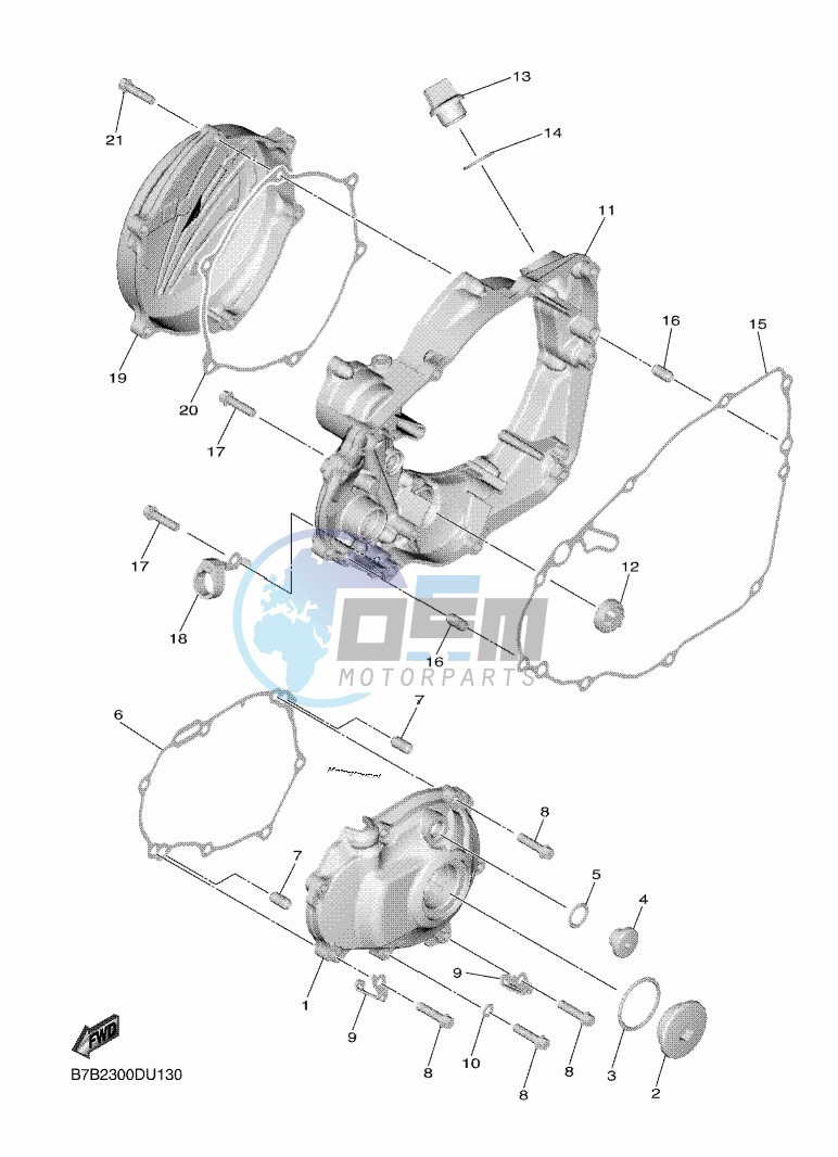 CRANKCASE COVER 1