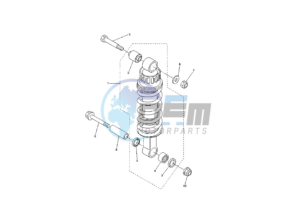 REAR SHOCK ABSORBER