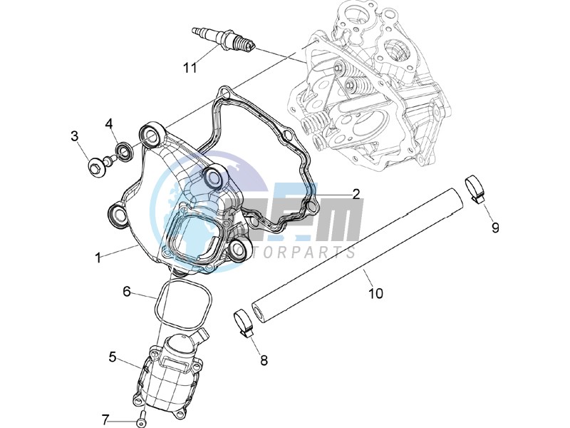 Cylinder head cover