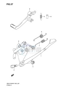 GSX-R1000 (E2) drawing STAND