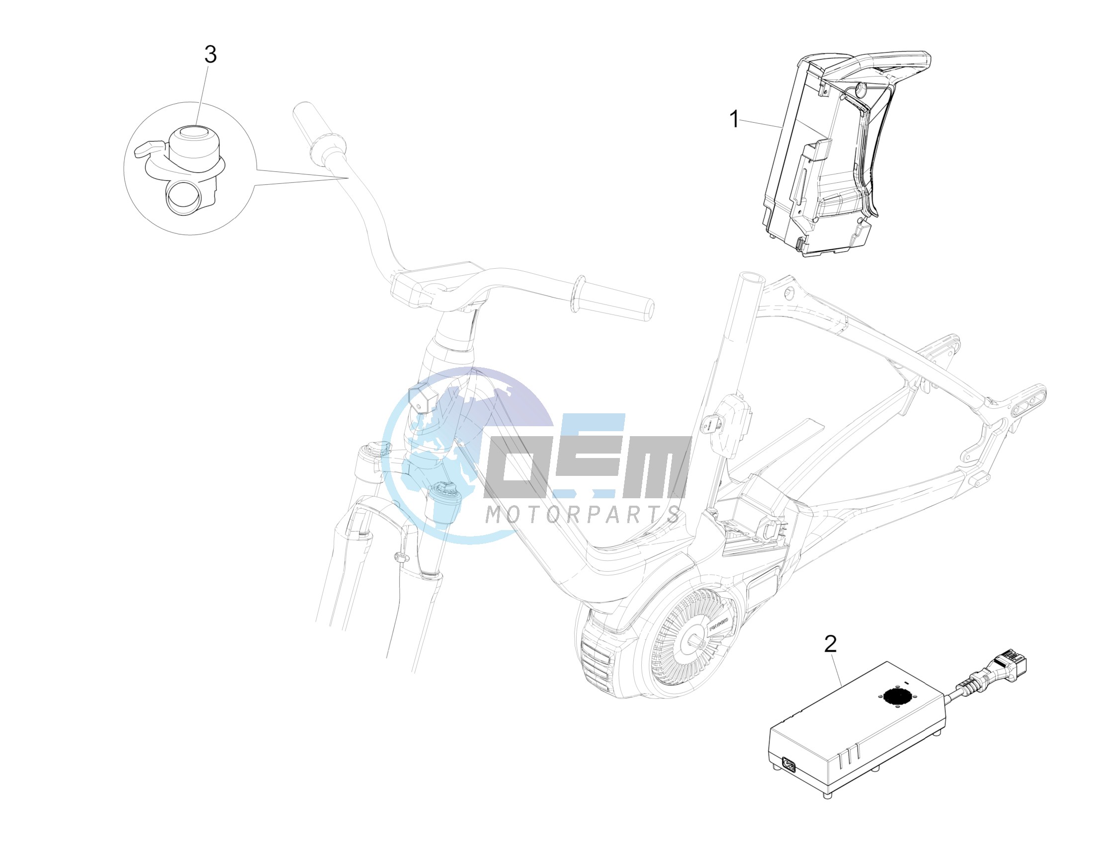 Remote control switches - Battery - Horn