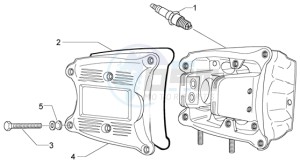 Beverly 500 (USA) USA drawing Cylinder head cover