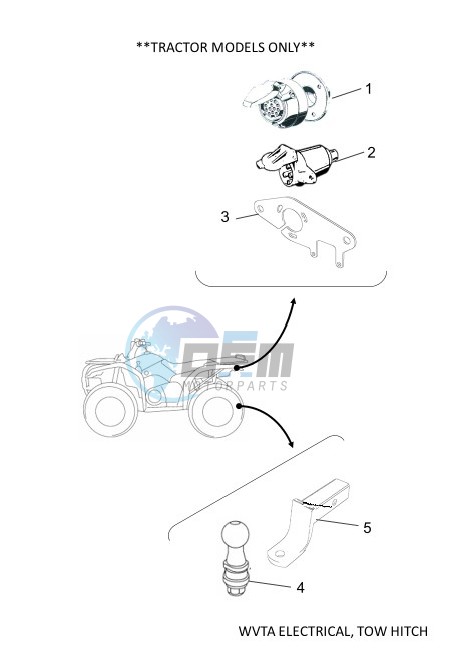 WVTA ELECTRICAL, TOW HITCH