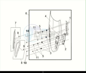 CRUISYM a 300 (LV30W2Z1-EU) (M2) drawing WIND SCREEN