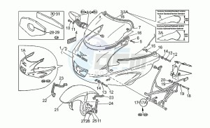 Sport 1100 Iniezione Iniezione drawing Front body