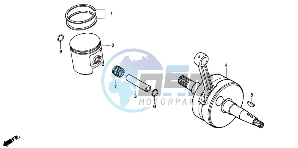 CRANKSHAFT/PISTON