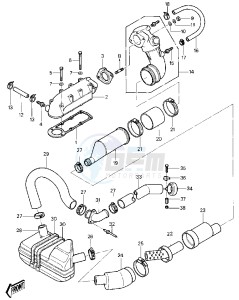 JS 440 A [JS440] (A1-A2) [JS440] drawing MUFFLER