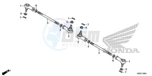 TRX420FM1F TRX420 Europe Direct - (ED) drawing TIE ROD