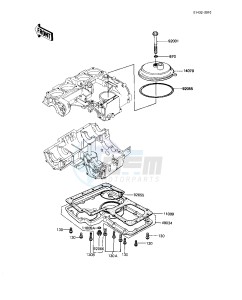 KZ 1000 R [EDDIE LAWSON REPLICA] (R1-R2) [EDDIE LAWSON REPLICA] drawing BREATHER COVER_OIL PAN