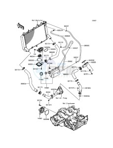 Z900 ABS ZR900BHF XX (EU ME A(FRICA) drawing Water Pipe