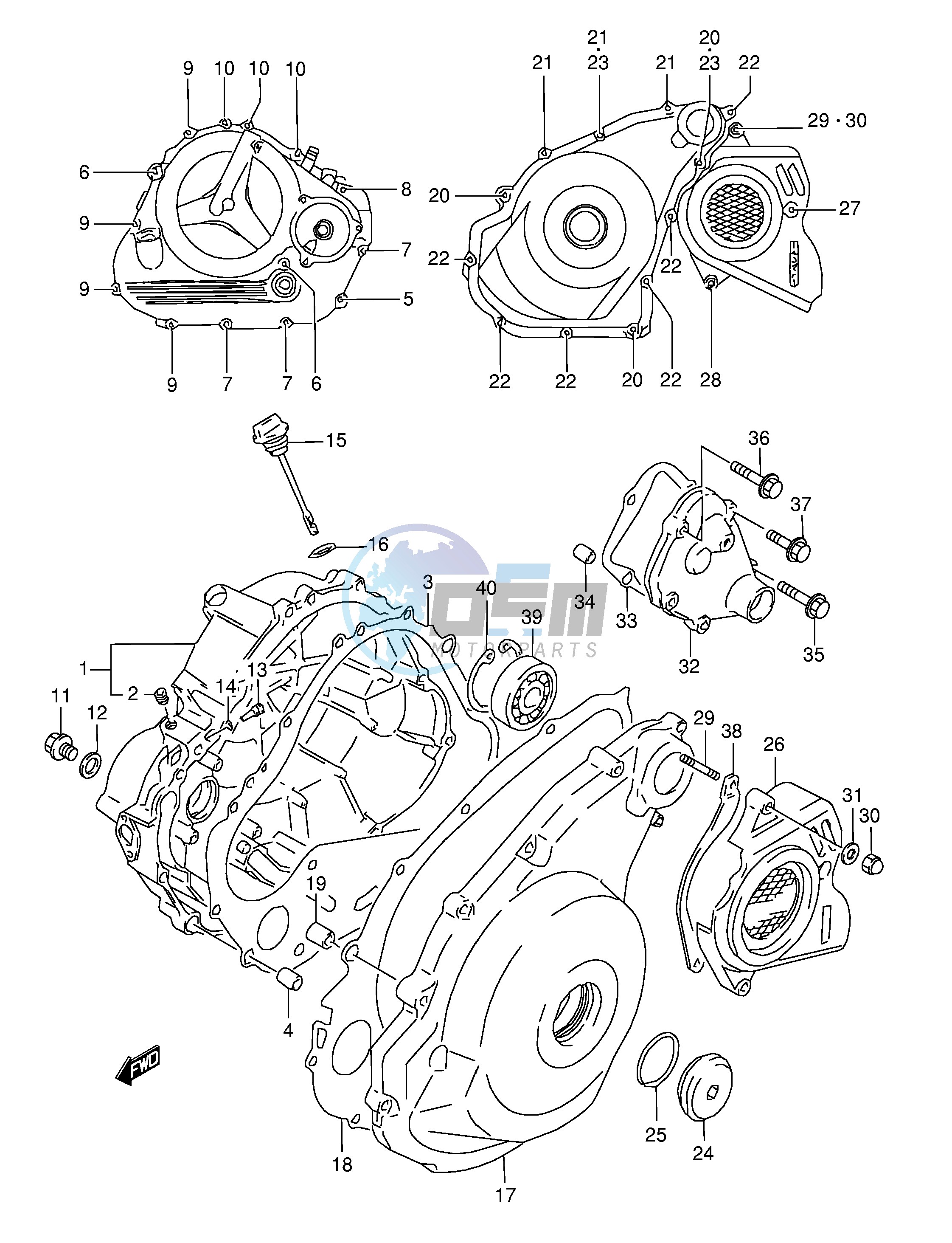 CRANKCASE COVER