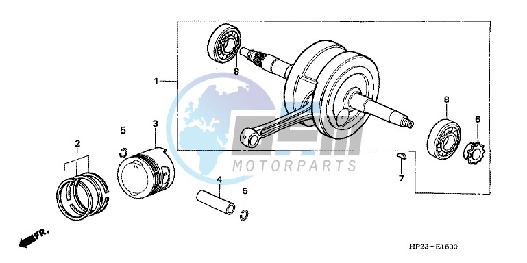 CRANKSHAFT/ PI STON