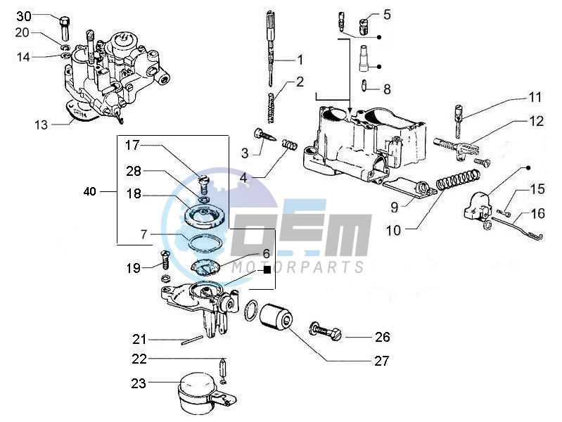 Carburetor's components