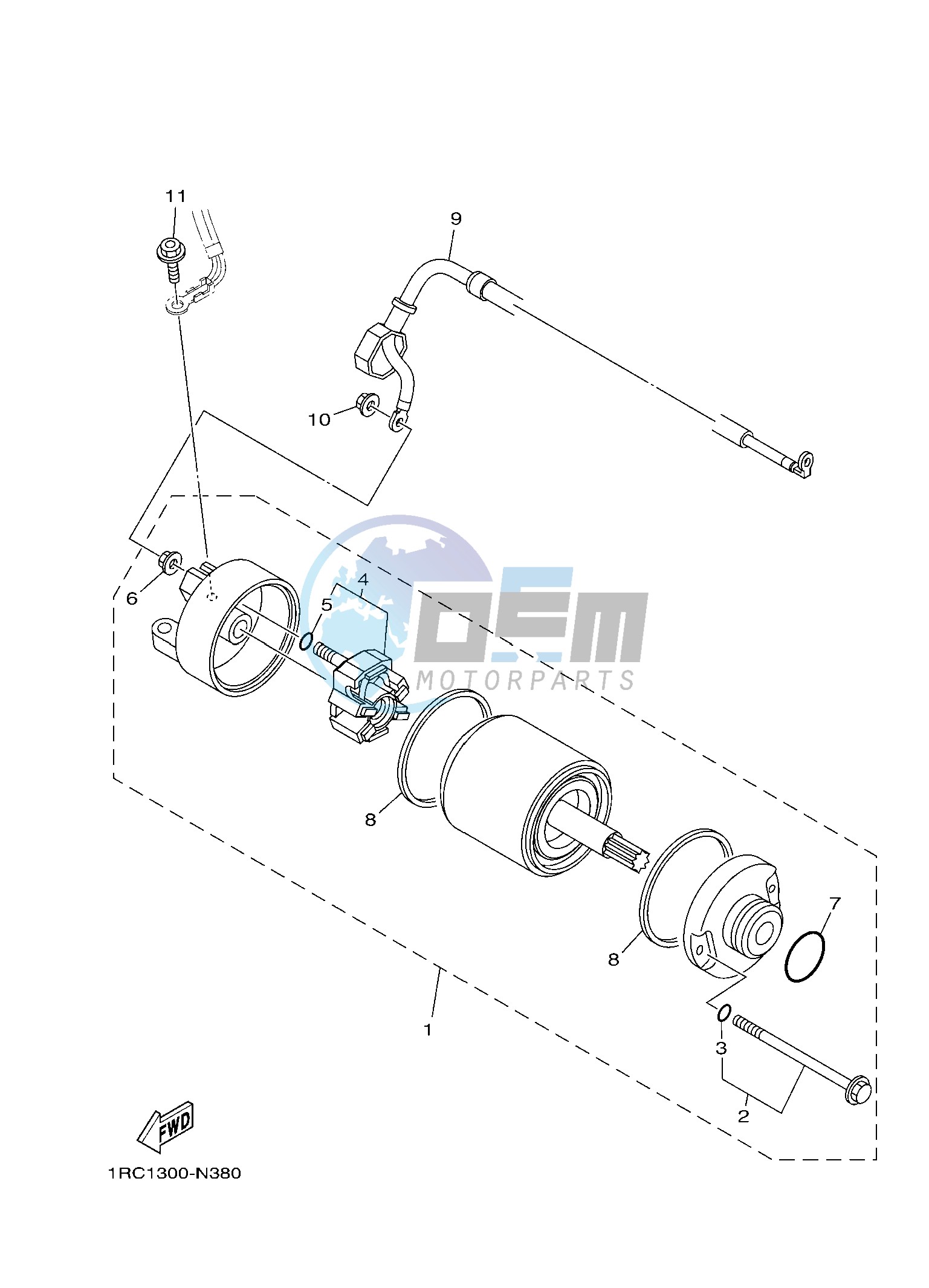 STARTING MOTOR