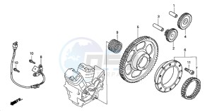 VT750DCB SHADOW SPIRIT drawing PULSE GENERATOR