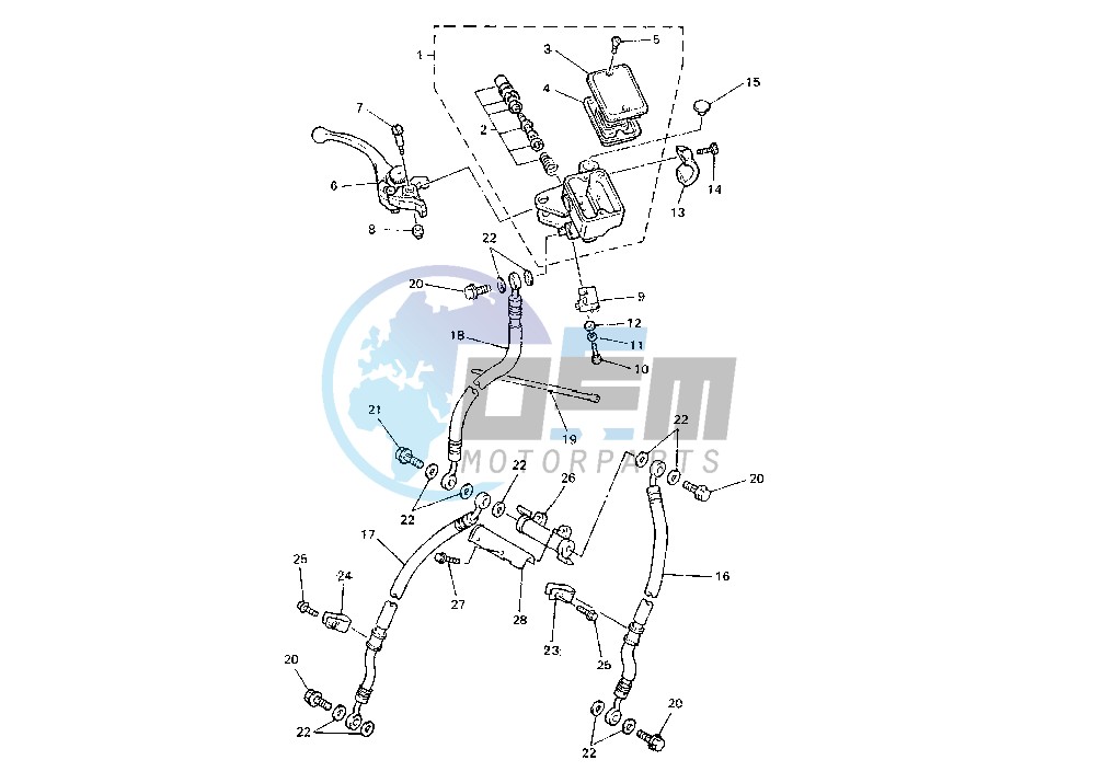 FRONT MASTER CYLINDER