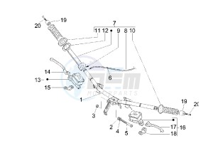 X8 200 drawing Handlebar