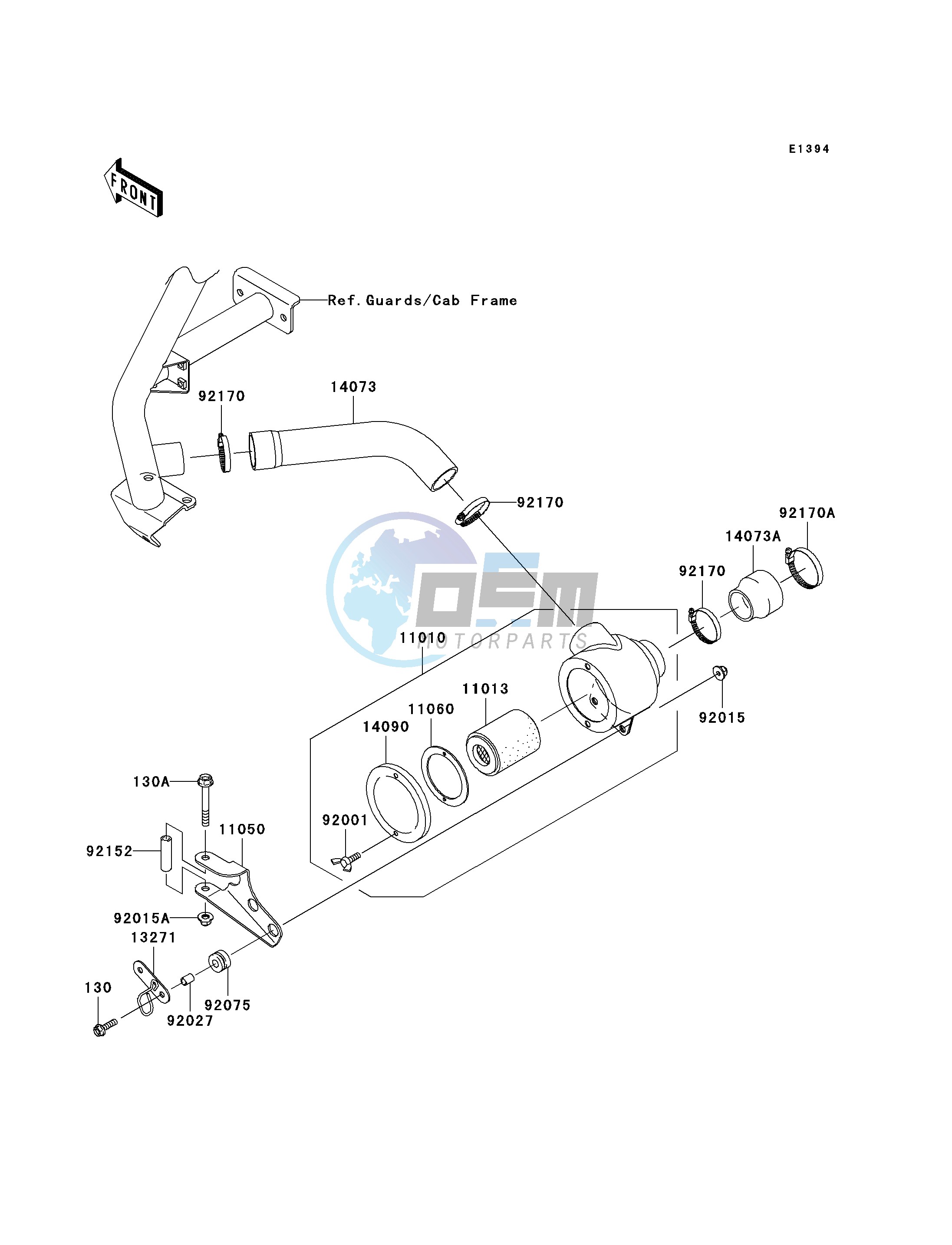 AIR CLEANER-BELT CONVERTER