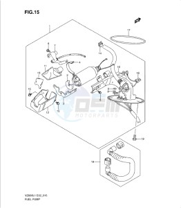 VZ800L1 drawing FUEL PUMP