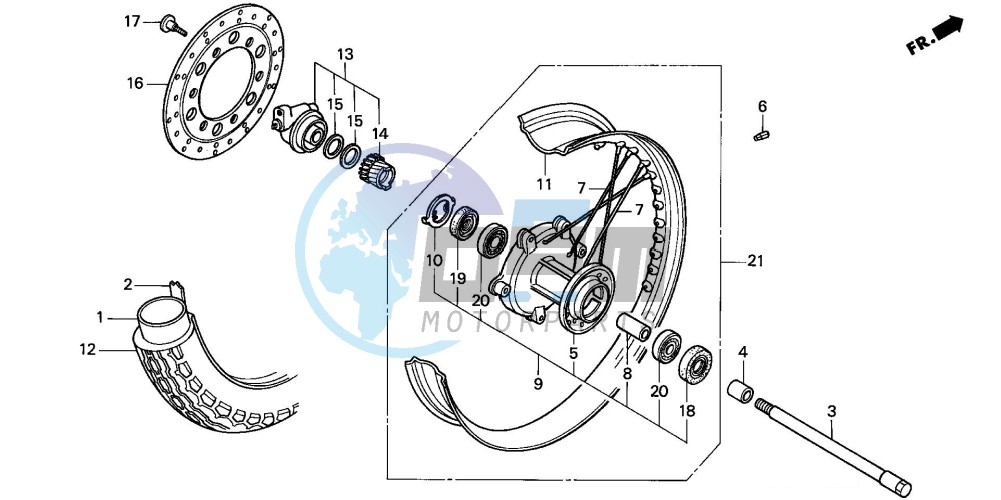 FRONT WHEEL