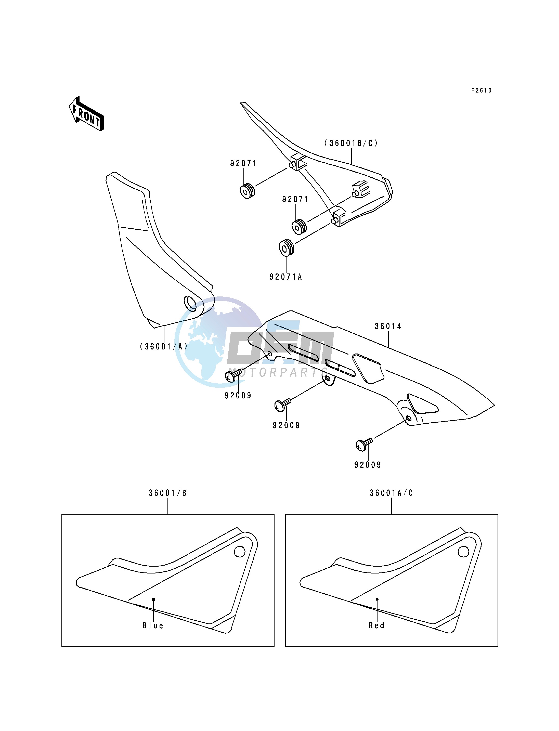 SIDE COVER_CHAIN CASE-- ZR550-B1_B2- -