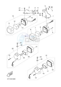 EW50N SLIDER (1S0B 1S0B) drawing FLASHER LIGHT