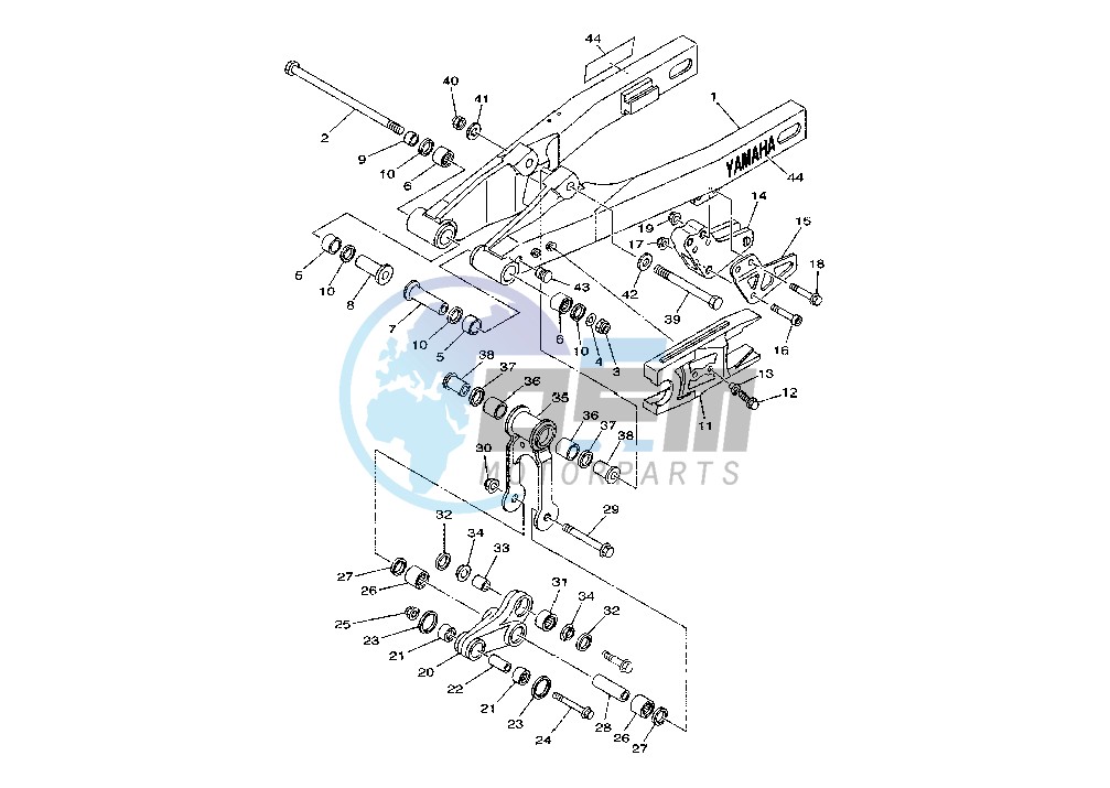 REAR ARM MY03-04