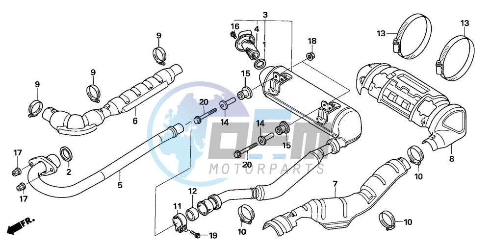 EXHAUST MUFFLER