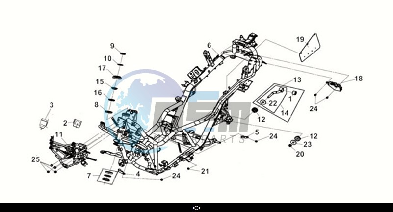 FRAME BODY COMP