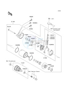 JT 1200 B [STX-12F] (B1-B3) [STX-12F] drawing STARTER MOTOR