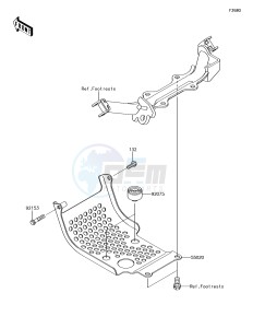 KLX110 KLX110CFF EU drawing Guard(s)