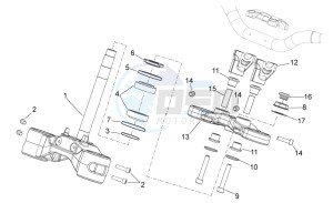 Shiver 750 USA USA drawing Steering