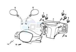 FIDDLE II 50 drawing HANDLE PIPE HANDLE COVER