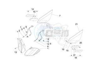 Nexus 300 ie e3 drawing Head lamp - Turn signal lamps