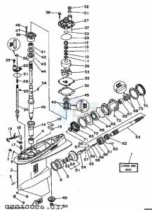 200G drawing LOWER-CASING-x-DRIVE-1