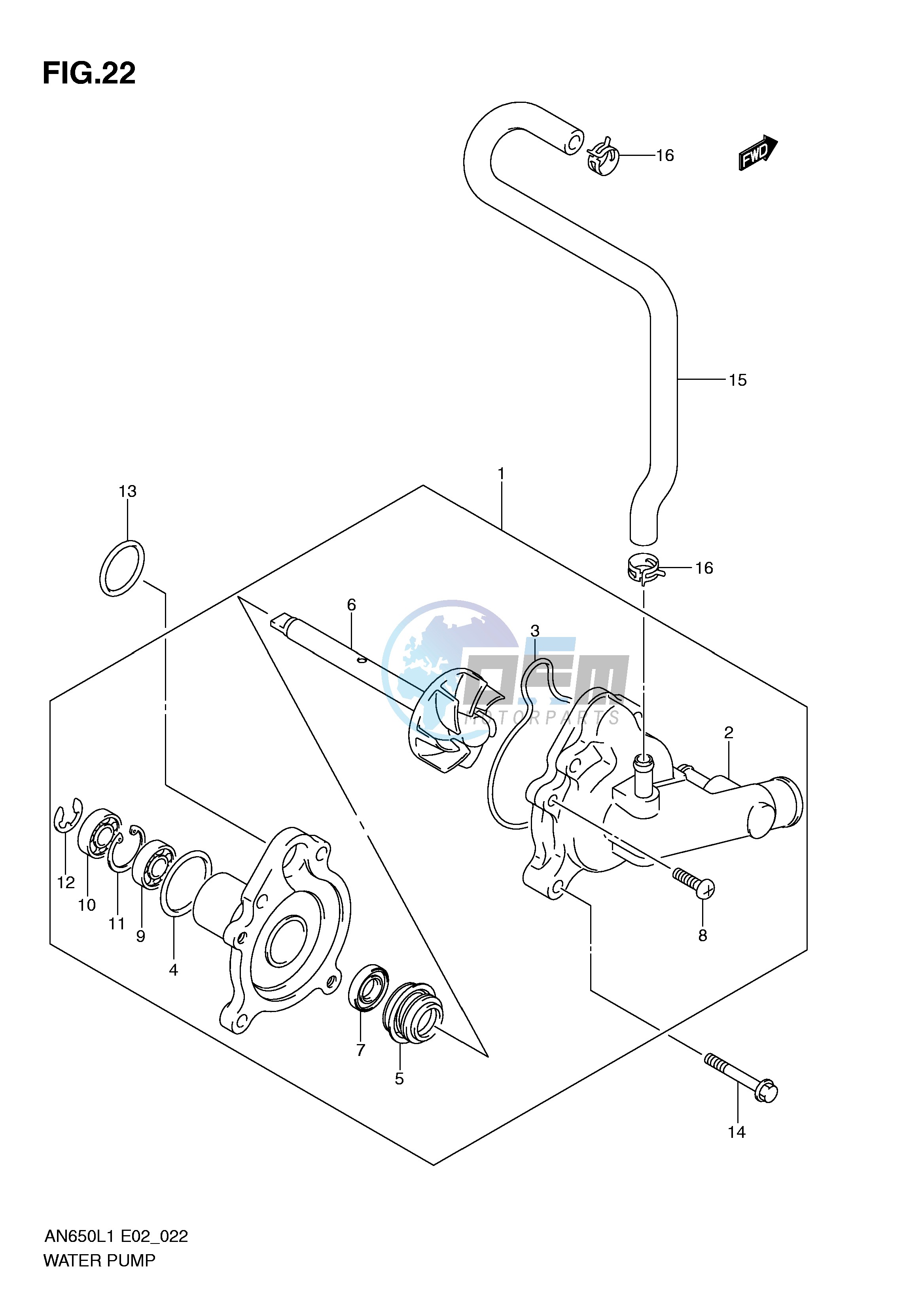 WATER PUMP