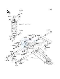 NINJA_ZX-6R ZX636C6F FR GB XX (EU ME A(FRICA) drawing Suspension