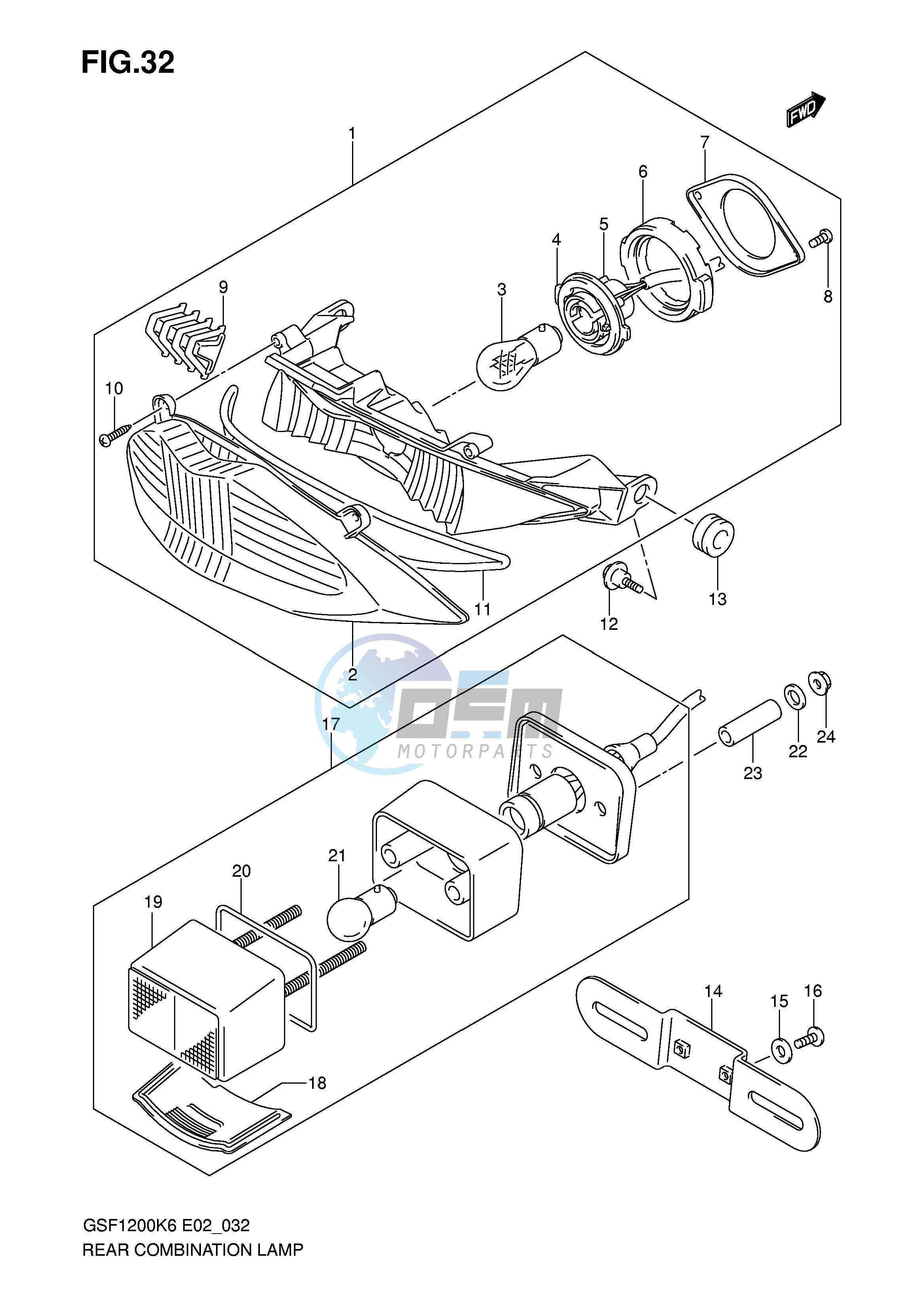 REAR COMBINATION LAMP