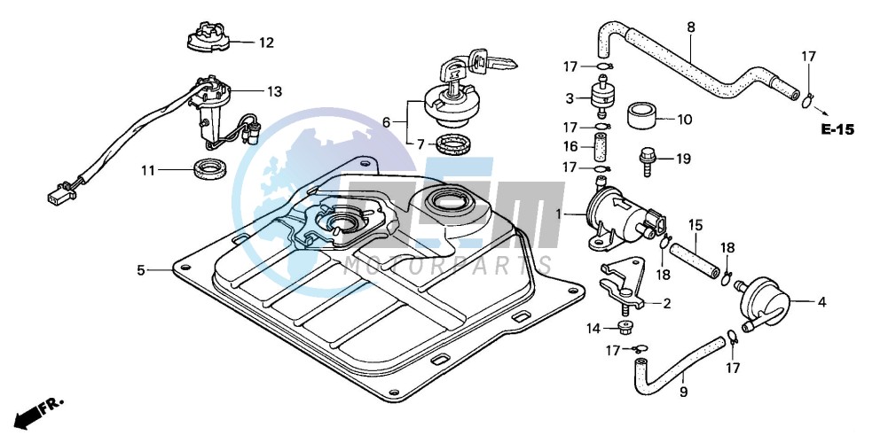 FUEL TANK (NPS503)