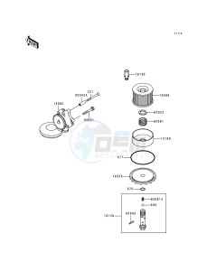 ZR 750 F [ZR-7] (F1) drawing OIL PUMP_OIL FILTER