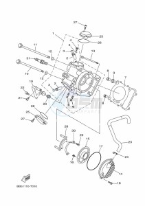 YFM450FWBD KODIAK 450 EPS (BEYA) drawing CYLINDER HEAD