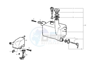 Runner POGGIALI 50 drawing Oil tank