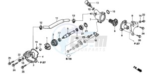 SH125S drawing WATER PUMP